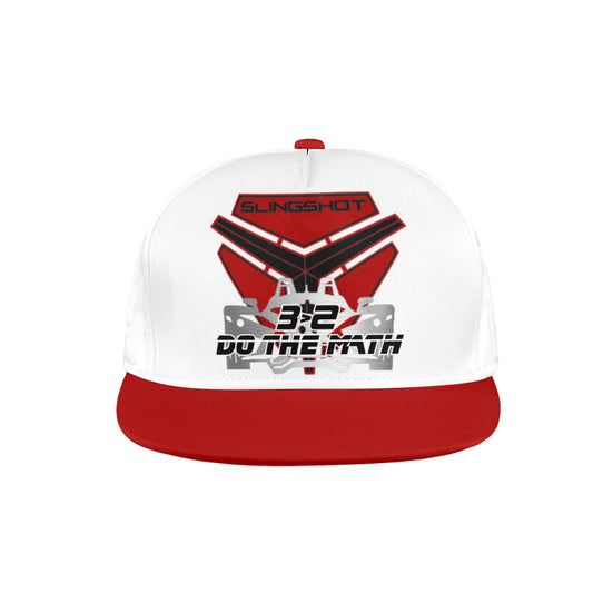 3>2 Snapback Cap Red