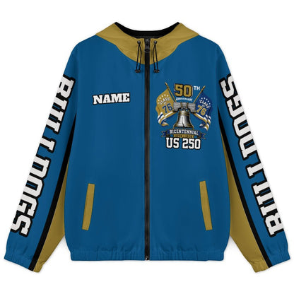 Savannah Bulldogs Hooded Windbreaker Jacket