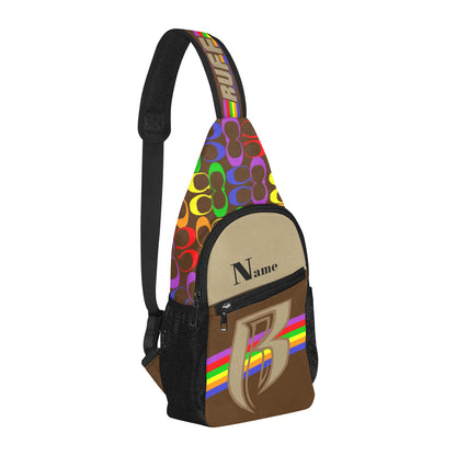 RR Crossbody Bag c0ach All Over Print Chest Bag (Model 1719)