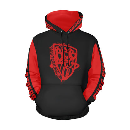 BBB Big Bad Burlington Hoodie - State Design Red