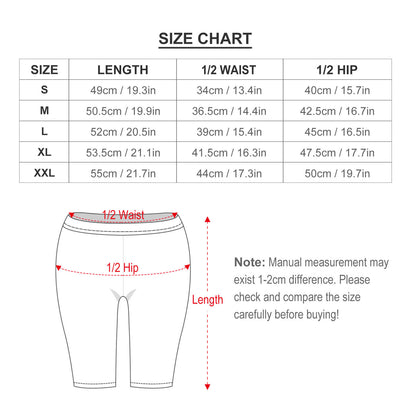 3>2 Womens Knee Length Butt Lifting Spandex Shorts White