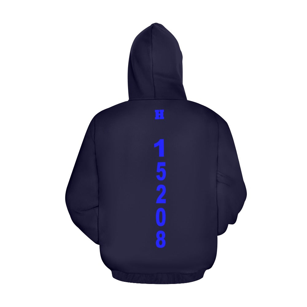 Homewood H Hoodie Blu/Blu