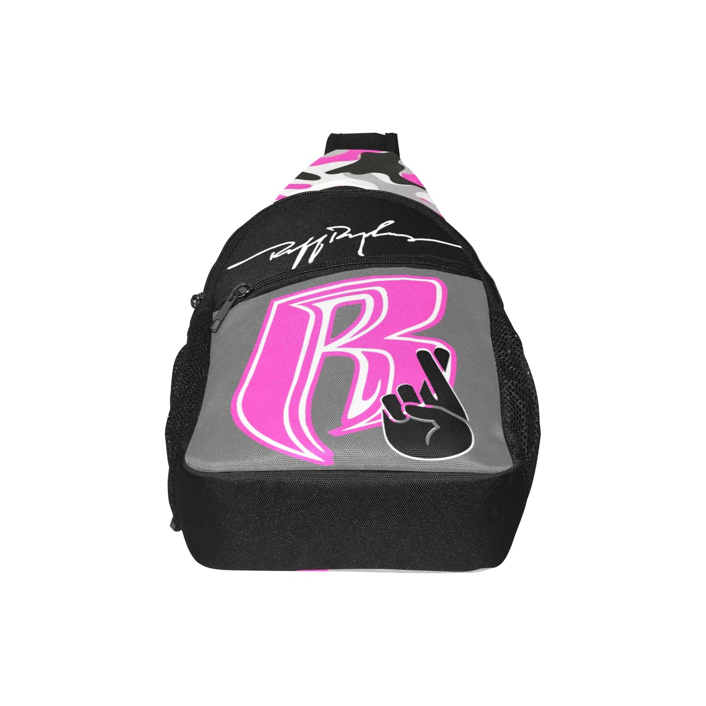 RR Crossbody Bag Pink Camo