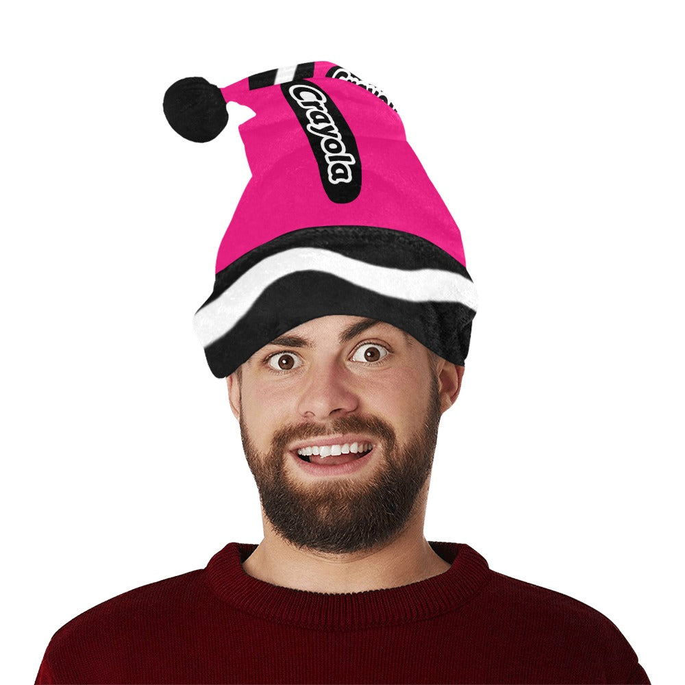 Santa Hat Crayola Pink