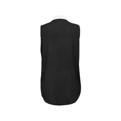 CMR Sleeveless Shirt with Necktie