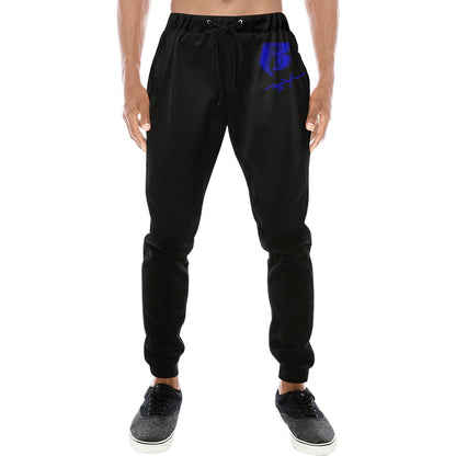 Mens Joggers Blk/Blu RR