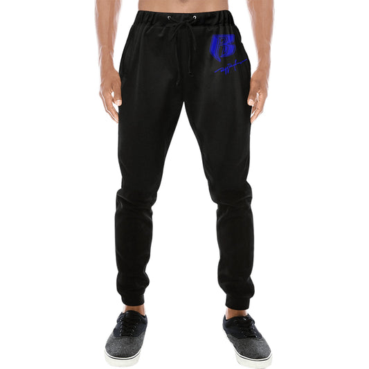 Mens Joggers Blk/Blu RR