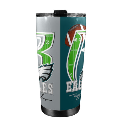 RR Eagles 20 Oz Mobile Tumbler with Lid 2023