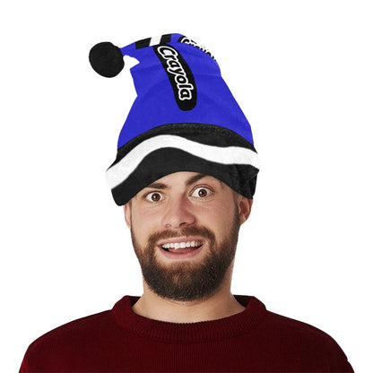 Santa Hat Crayola Blue