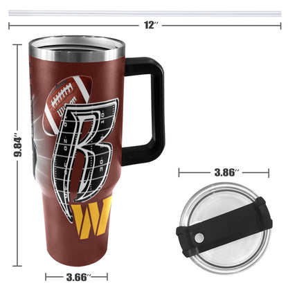 RR COMMANDERS 40OZ STAINLESS STEEL TUMBLER 2025