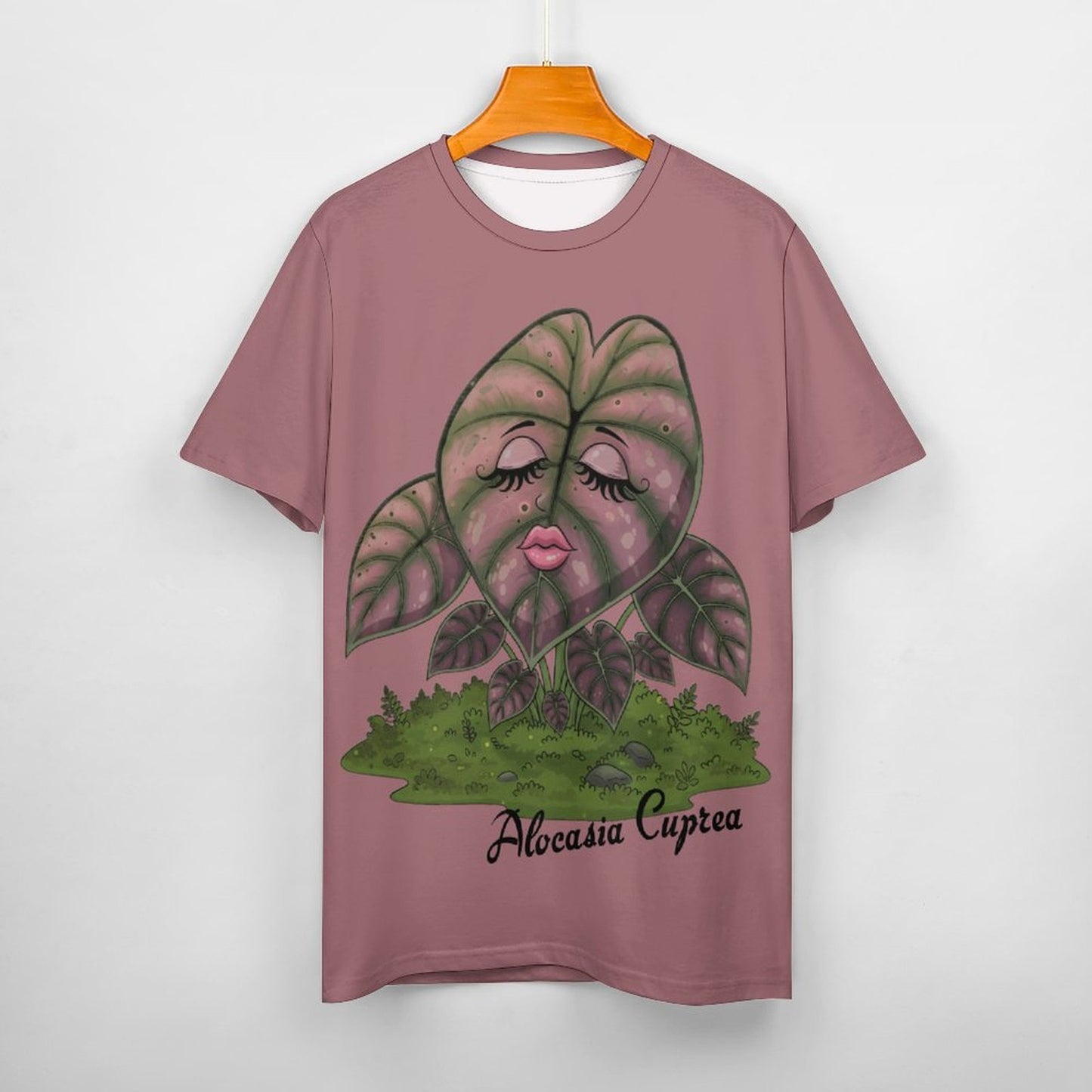 Plant Love Ice Silk Tee - Alocasia Cuprea