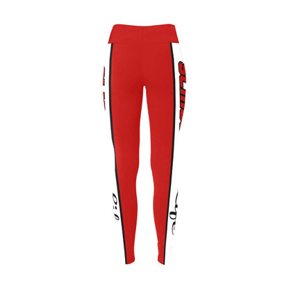 3>2 Slingshot Life Leggings Red