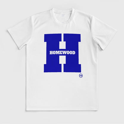 Big H Homewood Ice Silk T-shirt Wht/Blu