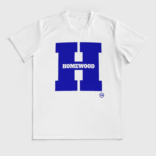 Big H Homewood Ice Silk T-shirt Wht/Blu