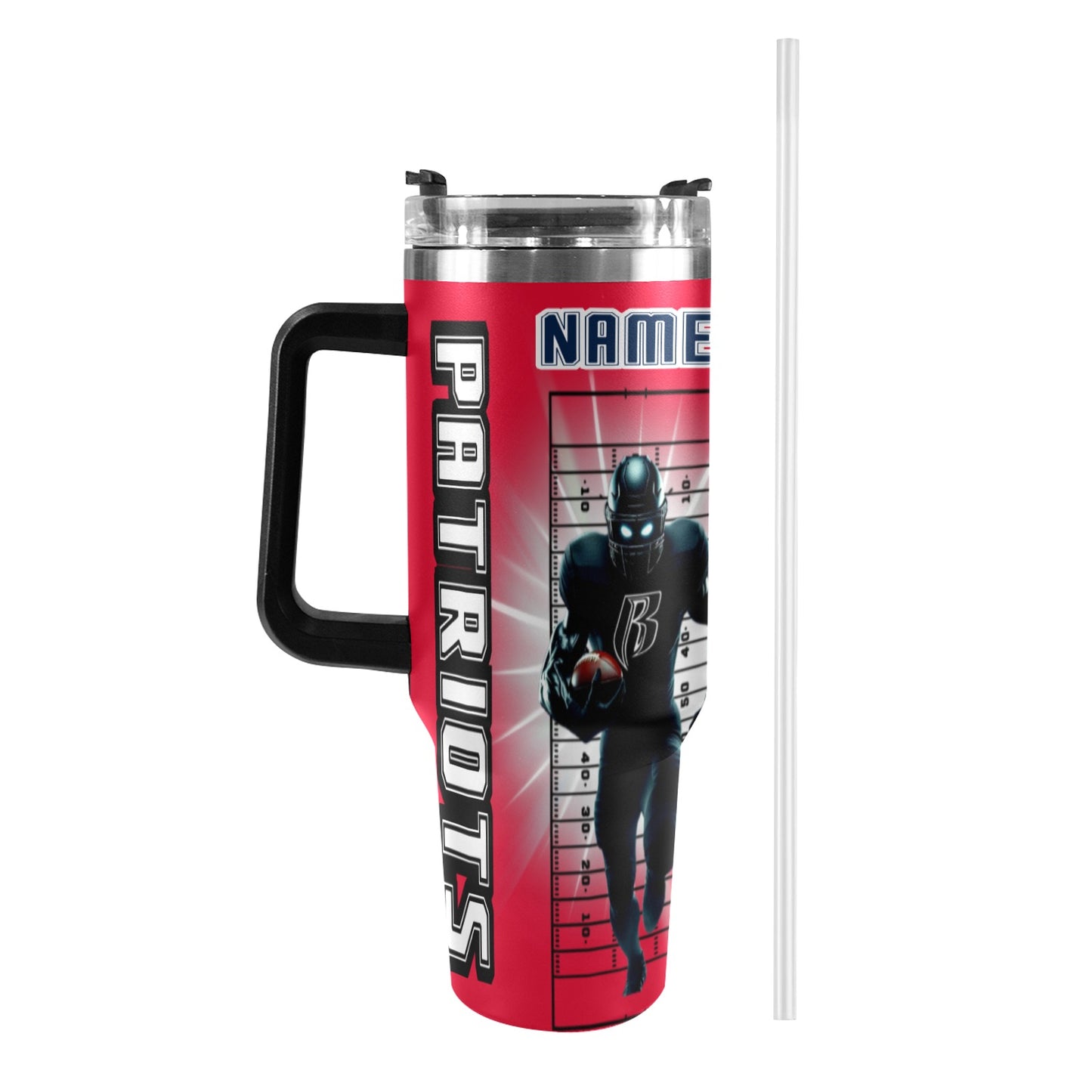 RR PATRIOTS 40OZ STAINLESS STEEL TUMBLER 2025