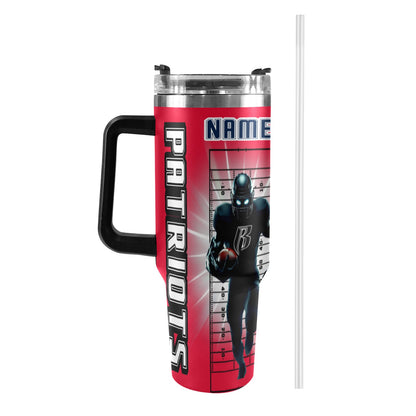 RR PATRIOTS 40OZ STAINLESS STEEL TUMBLER 2025