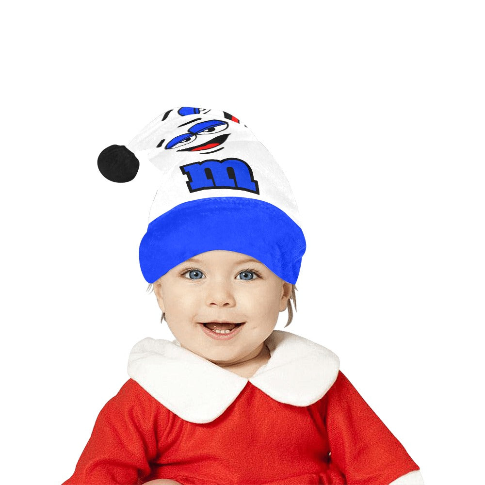 Santa Hat M&M Blue