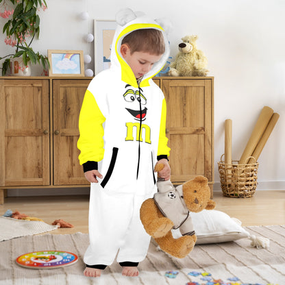 Kids M&M Onesie Yellow
