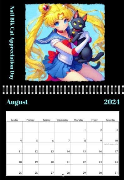 Sailor Moon World Custom Made Revolution Apparel   CalendarAug 