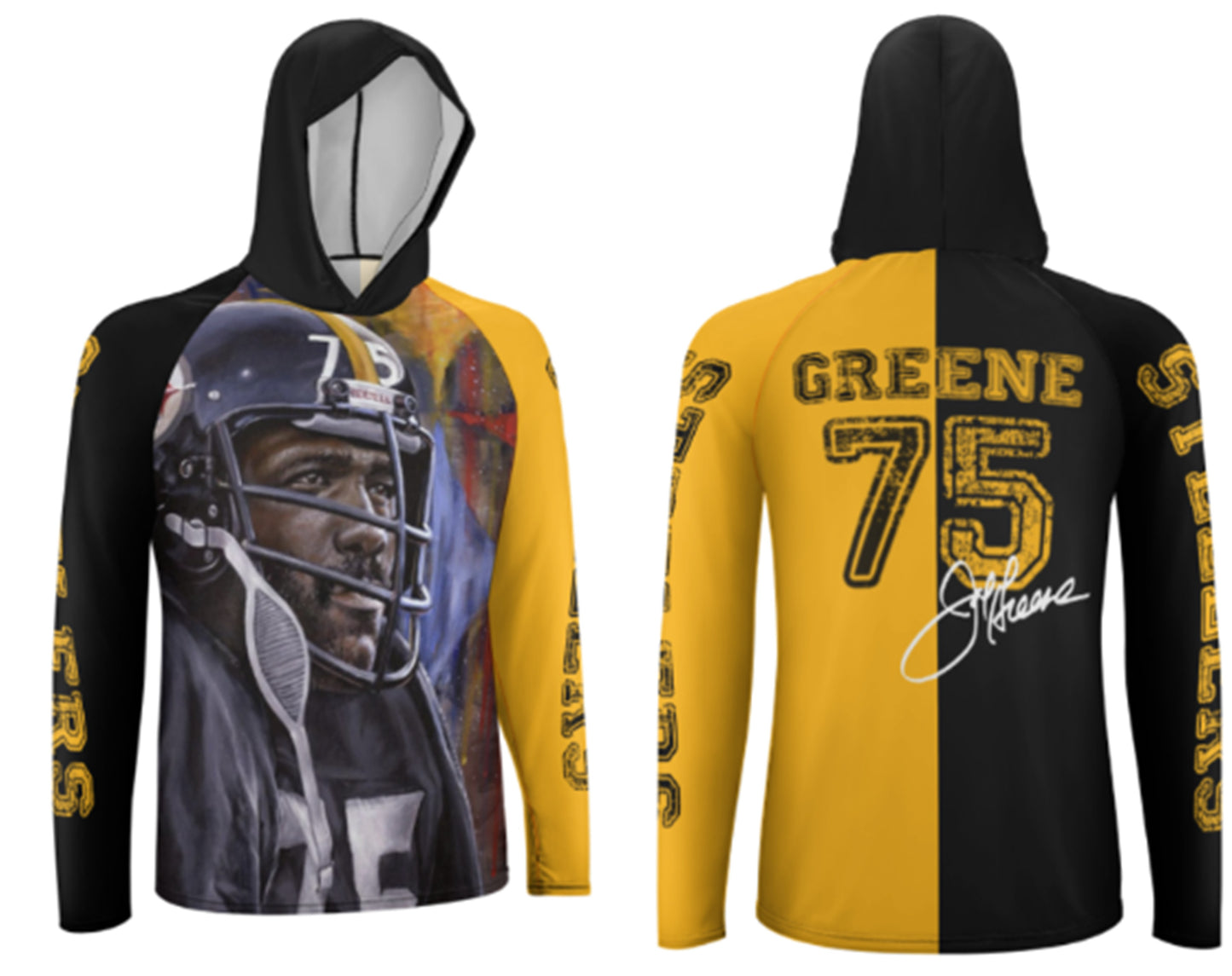 Mean Joe Greene Signature Ice Silk Hoodie