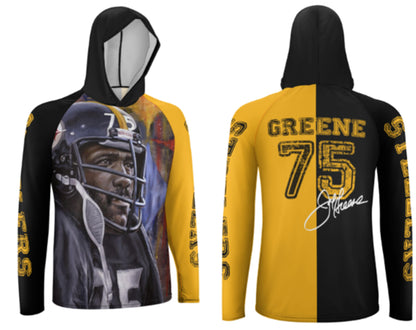 Mean Joe Greene Signature Ice Silk Hoodie