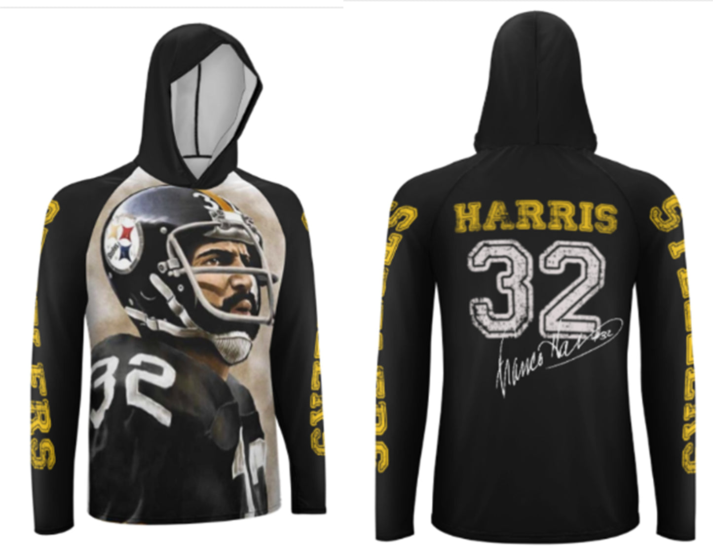 Franco Harris Signature Ice Silk Hoodie