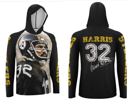 Franco Harris Signature Ice Silk Hoodie