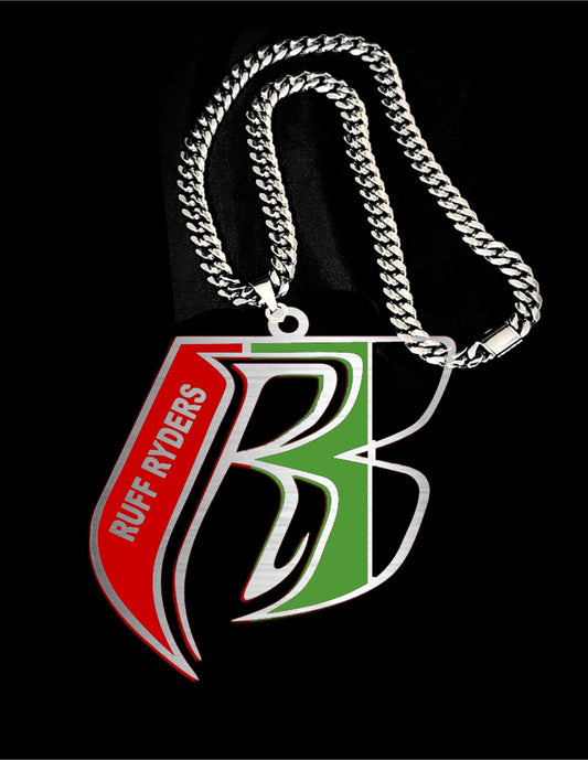 RR Juneteenth Addition - Stainless Steel Pendant and Chain - TARNISH FREE