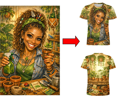 Custom AI Tees - Ice Silk or Poly Cotton Blend - Just download your AI picture and we will do the rest.
