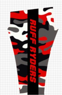 Red Camo Leggings