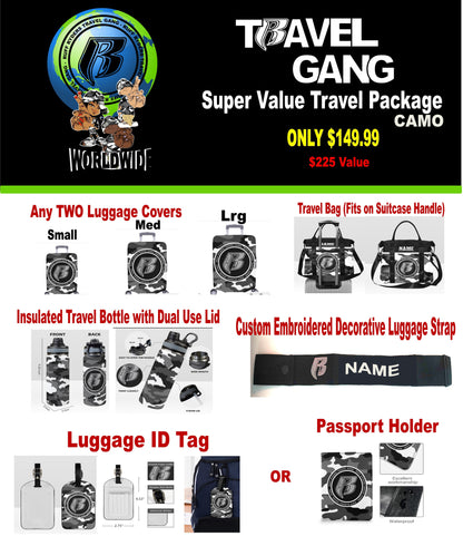 RR Travel Gang Super Value Travel Package - Blk or Camo