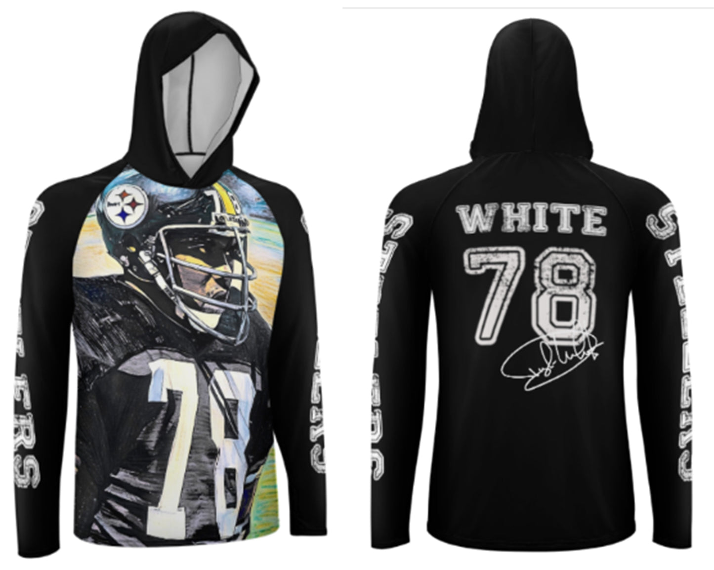 Dwight White Signature Ice Silk Hoodie