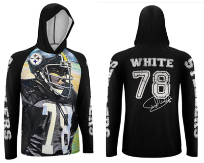 Dwight White Signature Ice Silk Hoodie