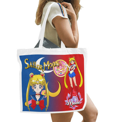 Sailor Moon Canvas Beach Bag