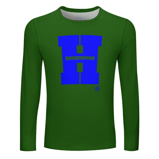 Homewood H Long Sleeve Grn/Blu