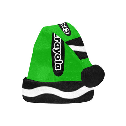 Santa Hat Crayola Green