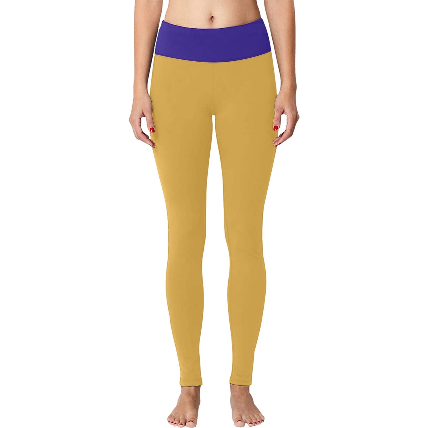 RR Ravens Leggings Gold