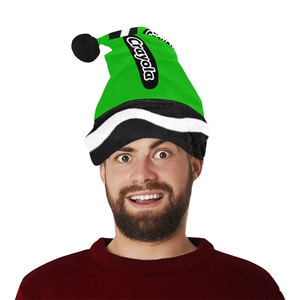 Santa Hat Crayola Green