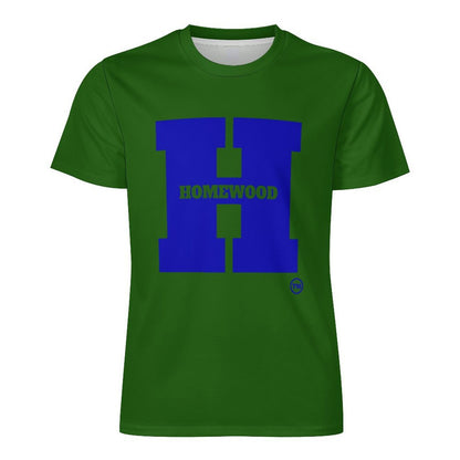 Big H Homewood Ice Silk T-shirt Grn/Blu