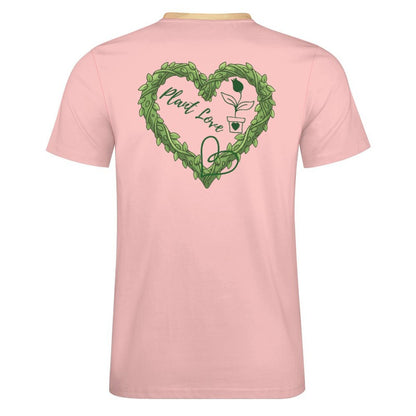 Plant Love Ice Silk Tee - Philodendron Pink Princess