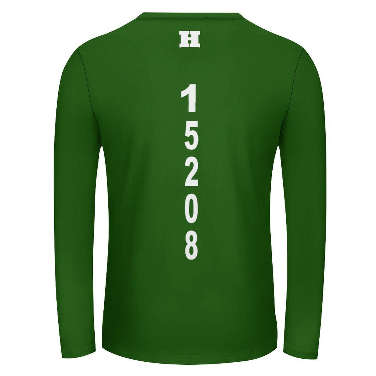 Homewood H Long Sleeve Grn/Wht
