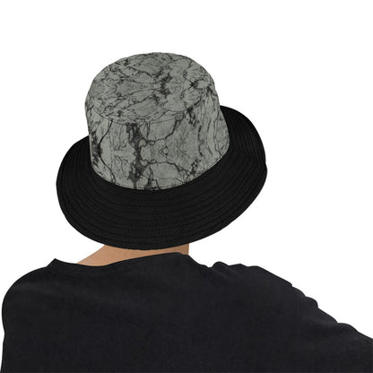 RR Bucket Hat Stonewash Gry