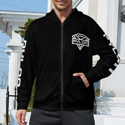 Pylon Full Zip Hoodie Blk