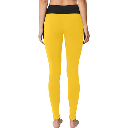 RR Steelers Leggings Gold