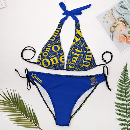 One Unit Plus Sized Bikini Halter 2