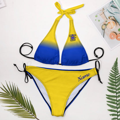 One Unit Plus Sized Bikini Halter 3