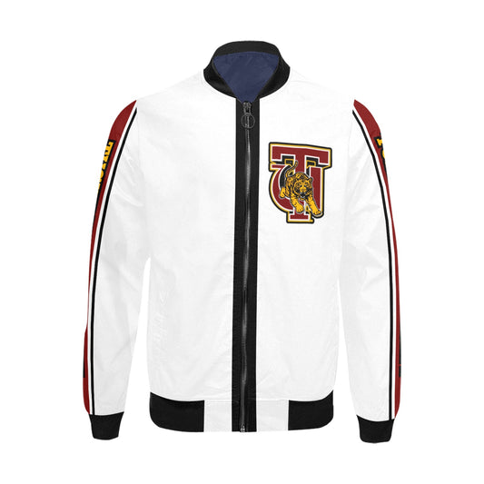 Tuskegee Bomber Jacket White -  Matching joggers available.