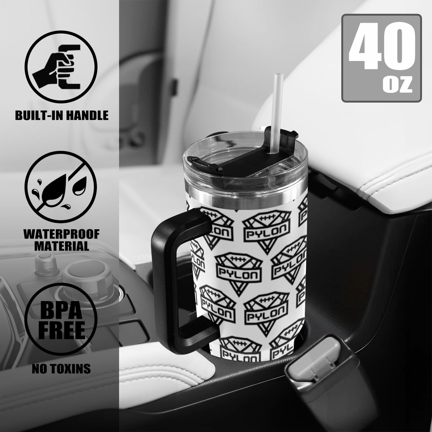 Pylon 40oz Tumbler 1