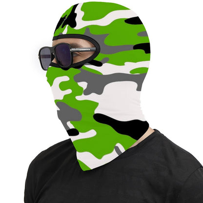 RR Full Mask Green Camo
