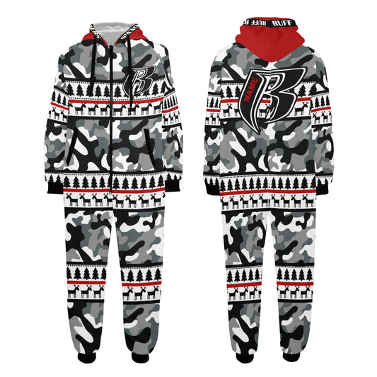 RR Christmas Onesie - Camo/Red